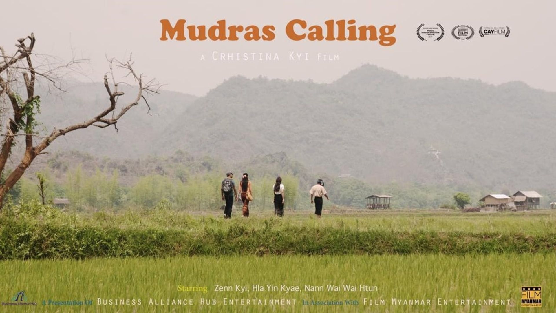 Mudras Calling background