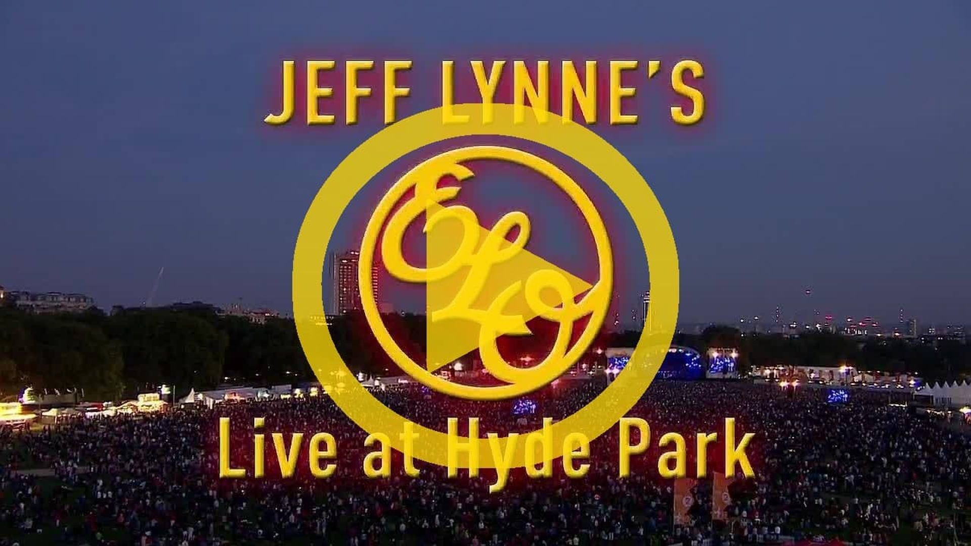 Jeff Lynne's ELO at Hyde Park background