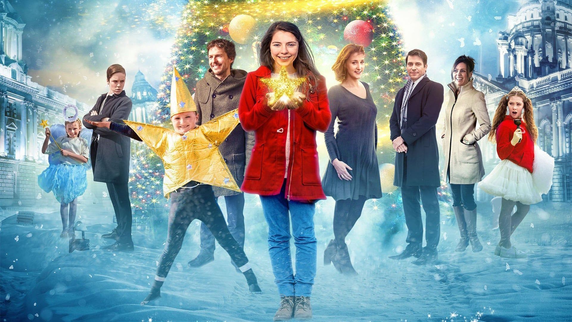 A Christmas Star background