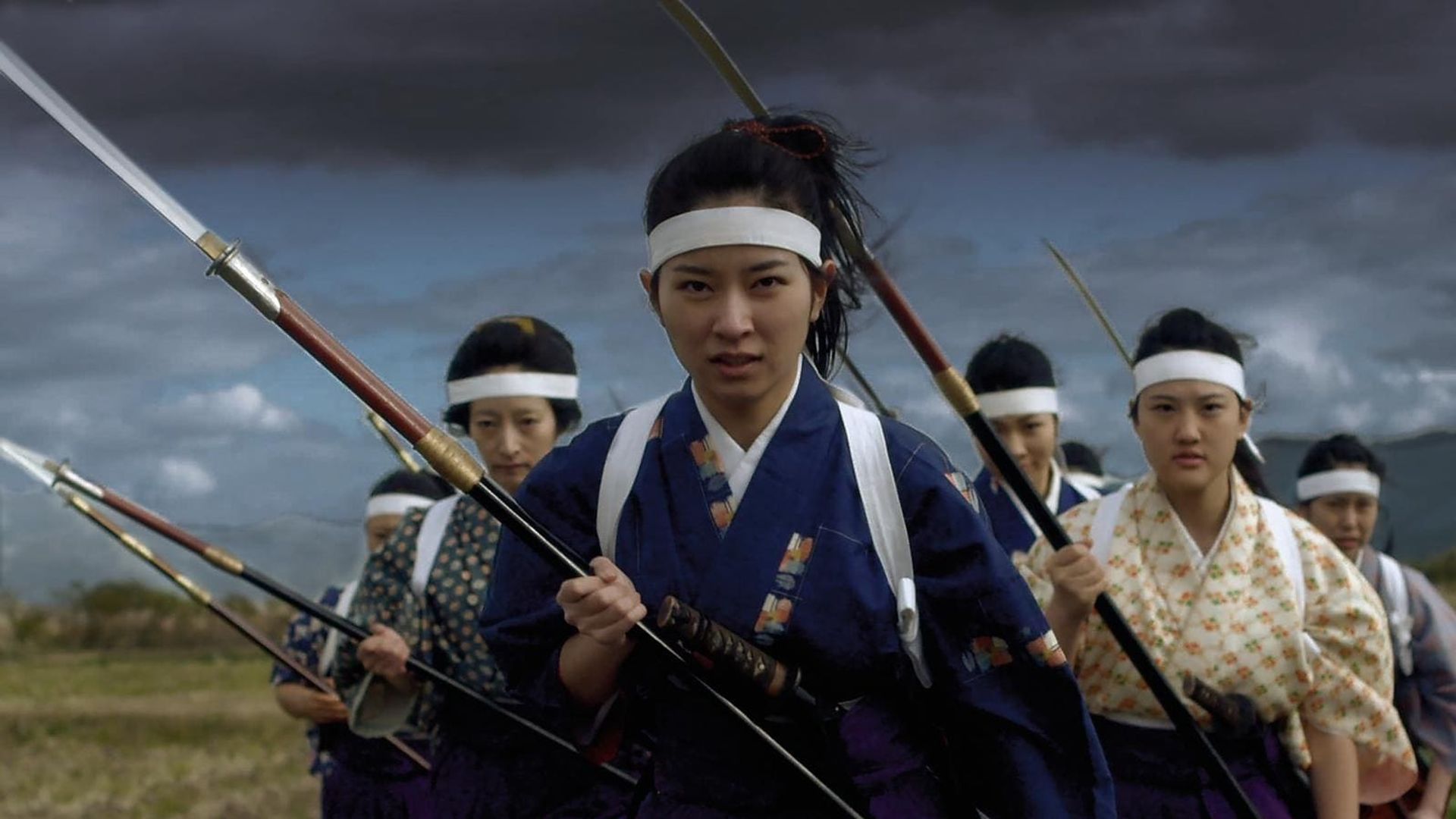 Samurai Warrior Queens background