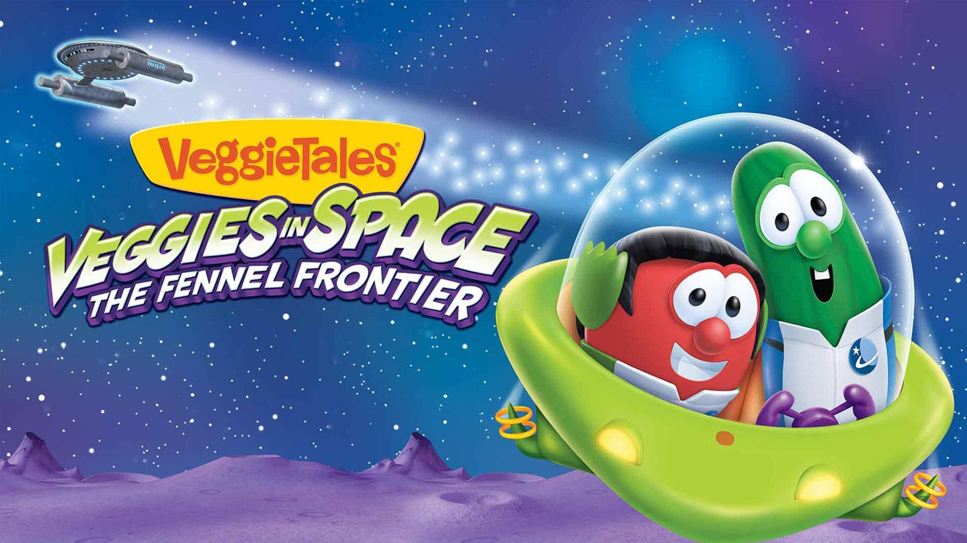 VeggieTales: Veggies in Space background