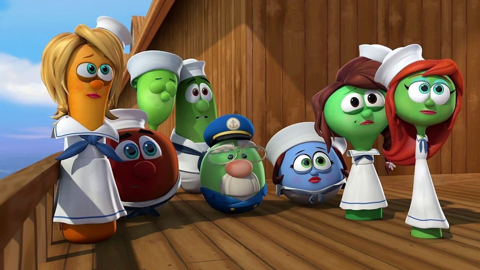 VeggieTales: Noah's Ark background