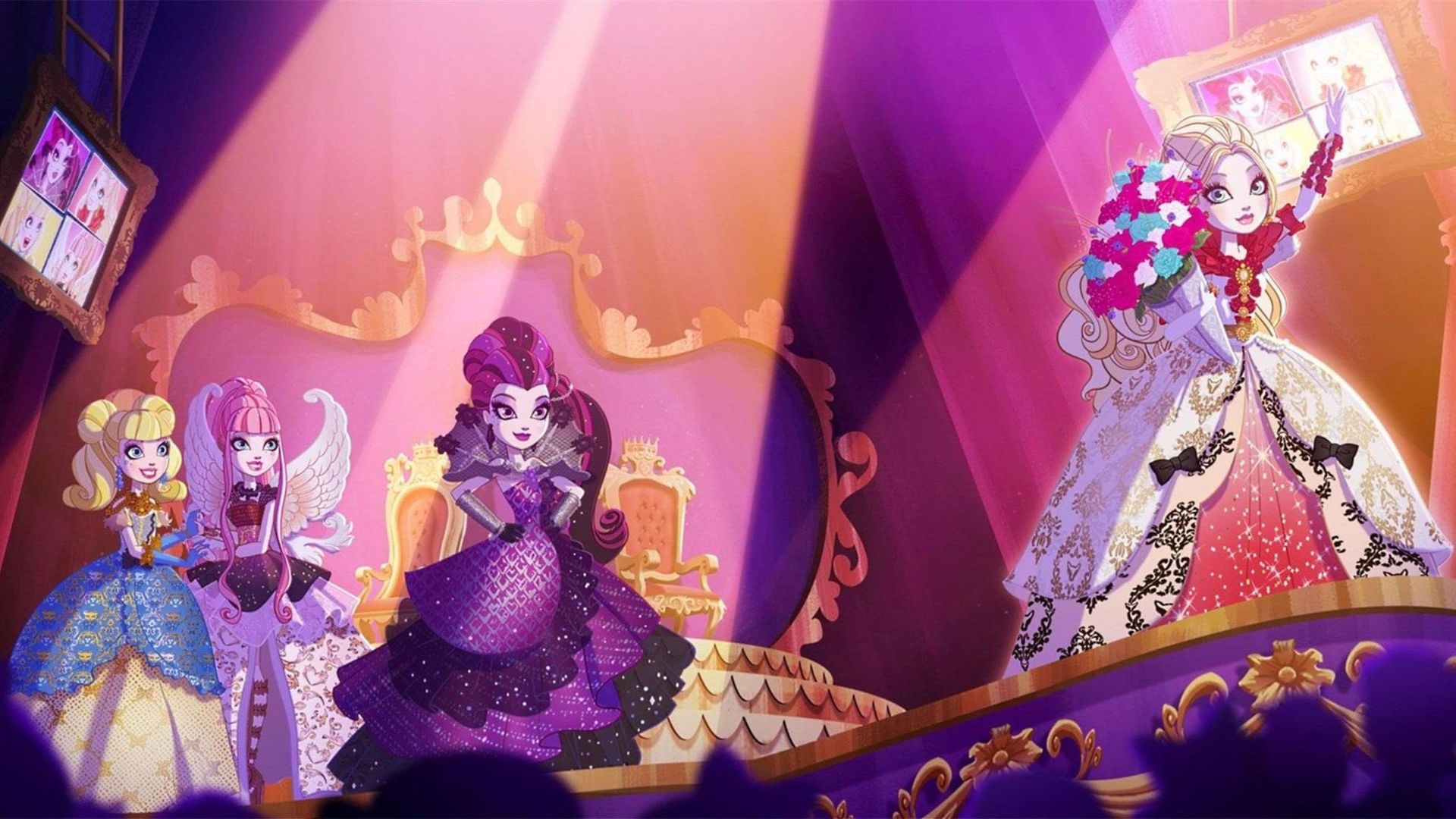 Ever After High: Thronecoming background