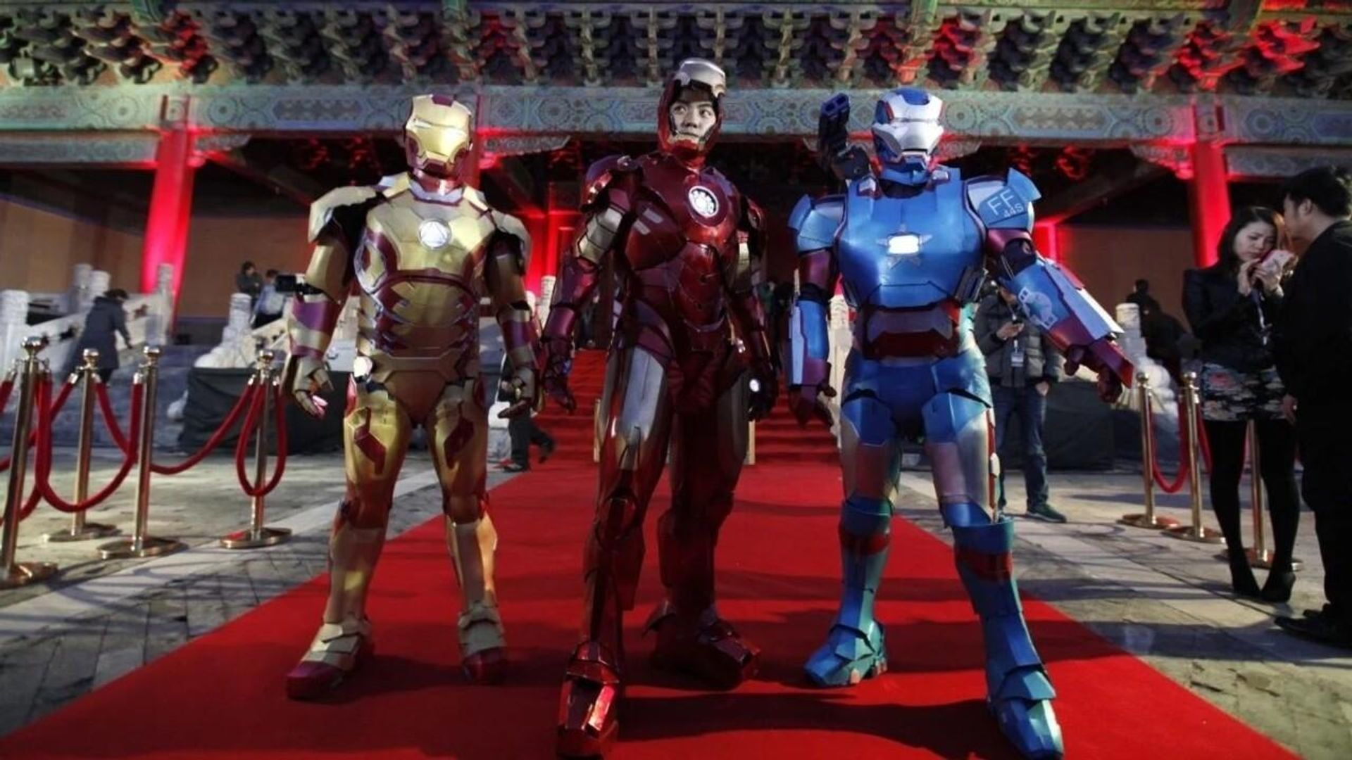 The Marvel Experience background