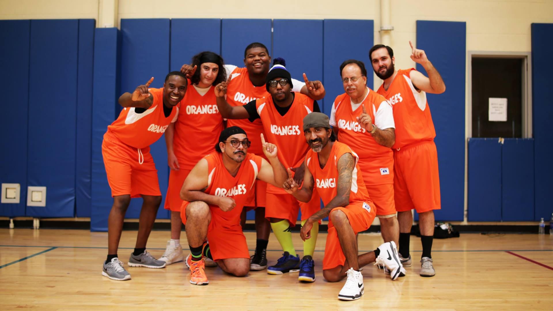On the Court background