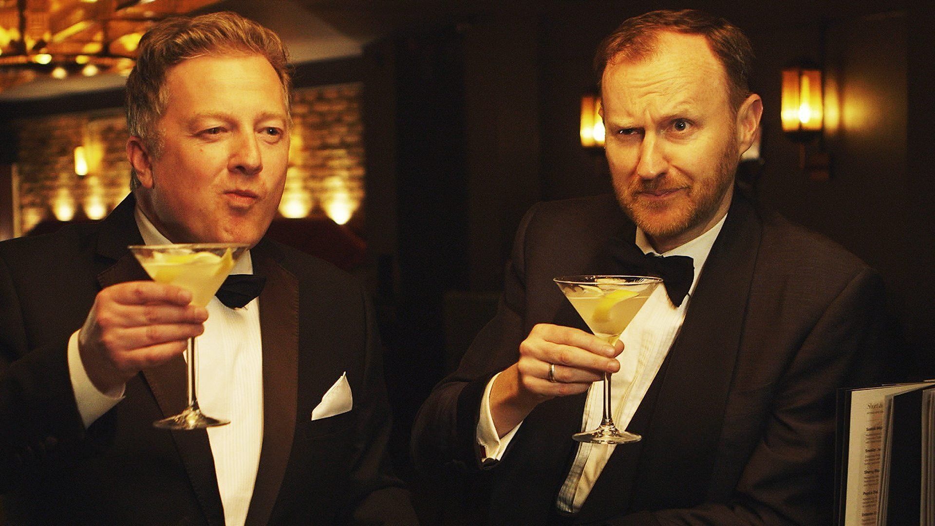 Premium Bond with Mark Gatiss and Matthew Sweet background