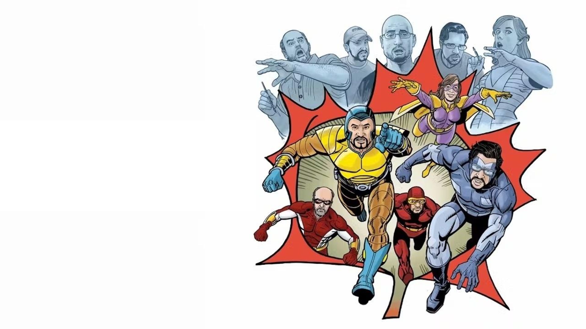 Heroes Manufactured background