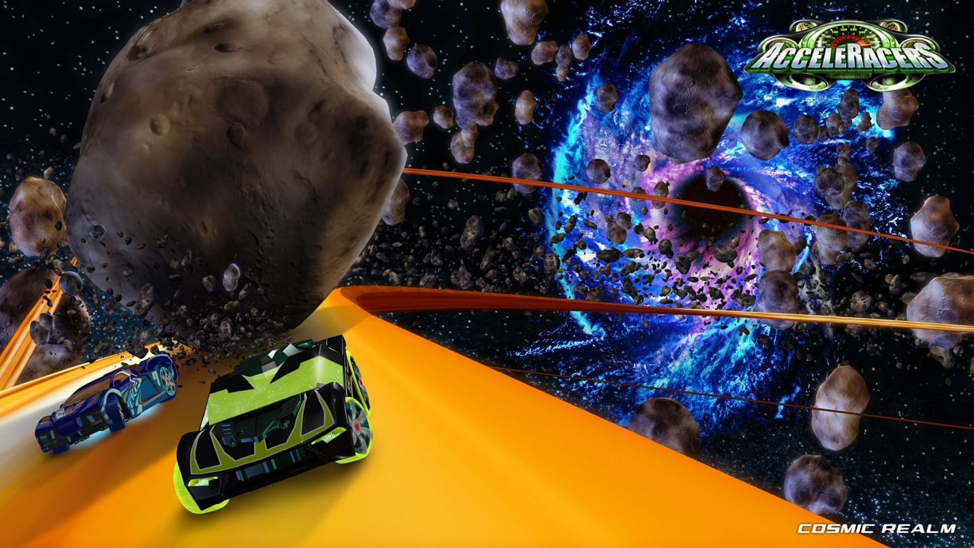 Hot Wheels Acceleracers the Ultimate Race background