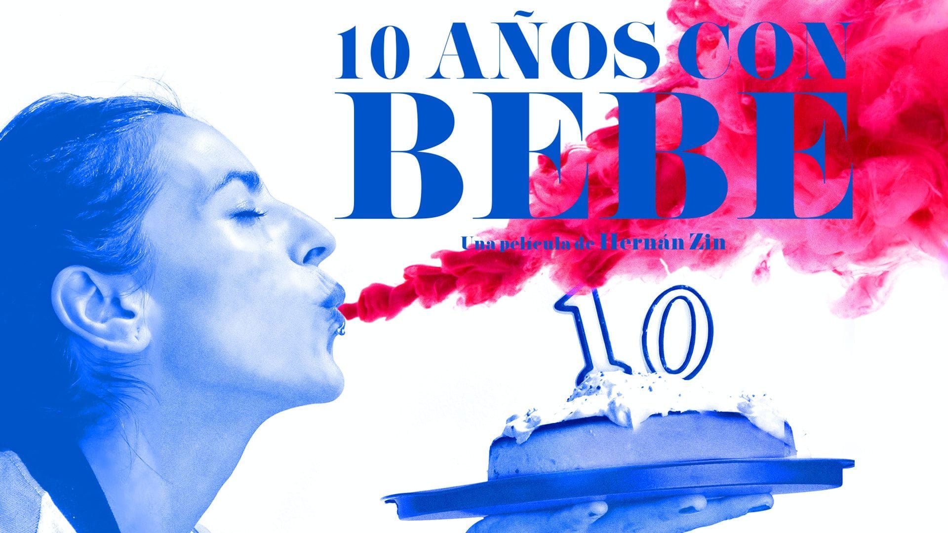 10 años con Bebe background