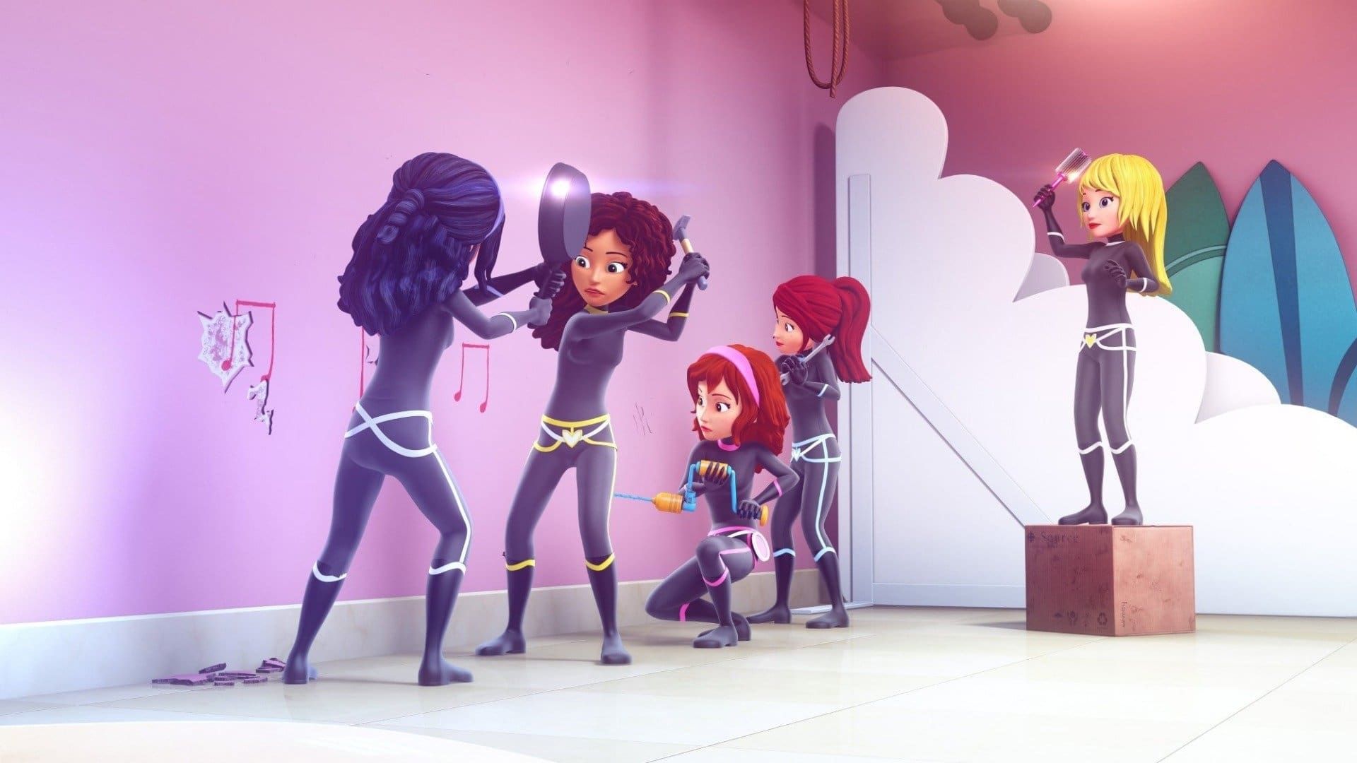 Lego Friends: Girlz 4 Life background