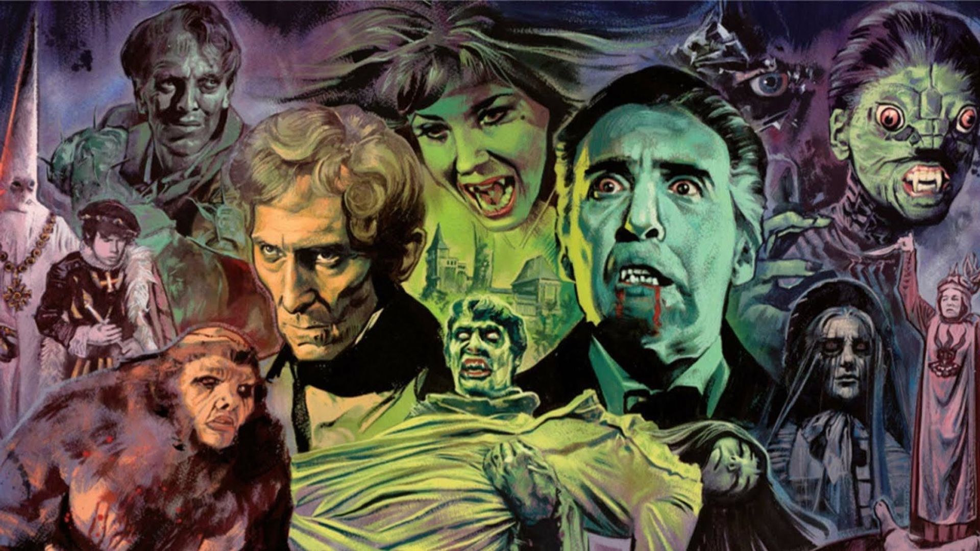 Hammer Horror: The Warner Bros Years background