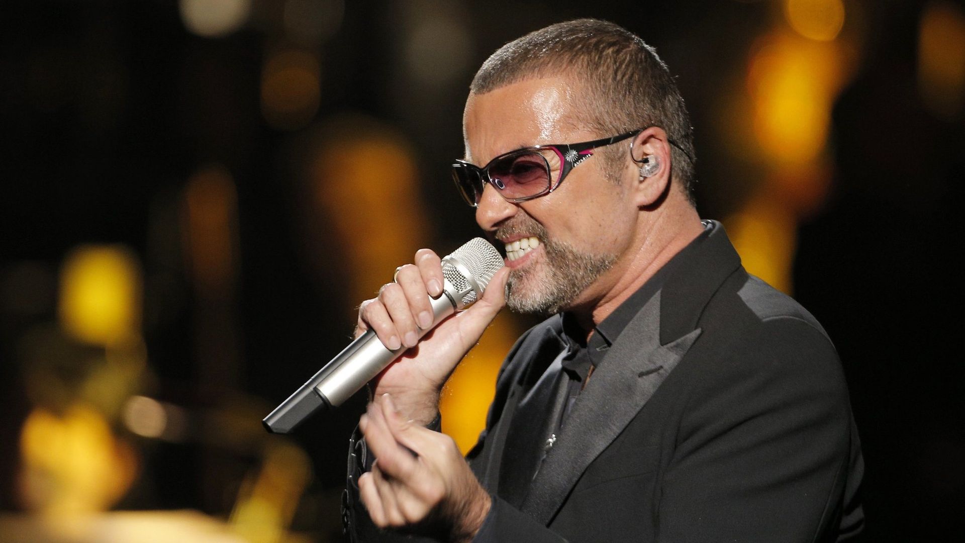 George Michael at the Palais Garnier, Paris background