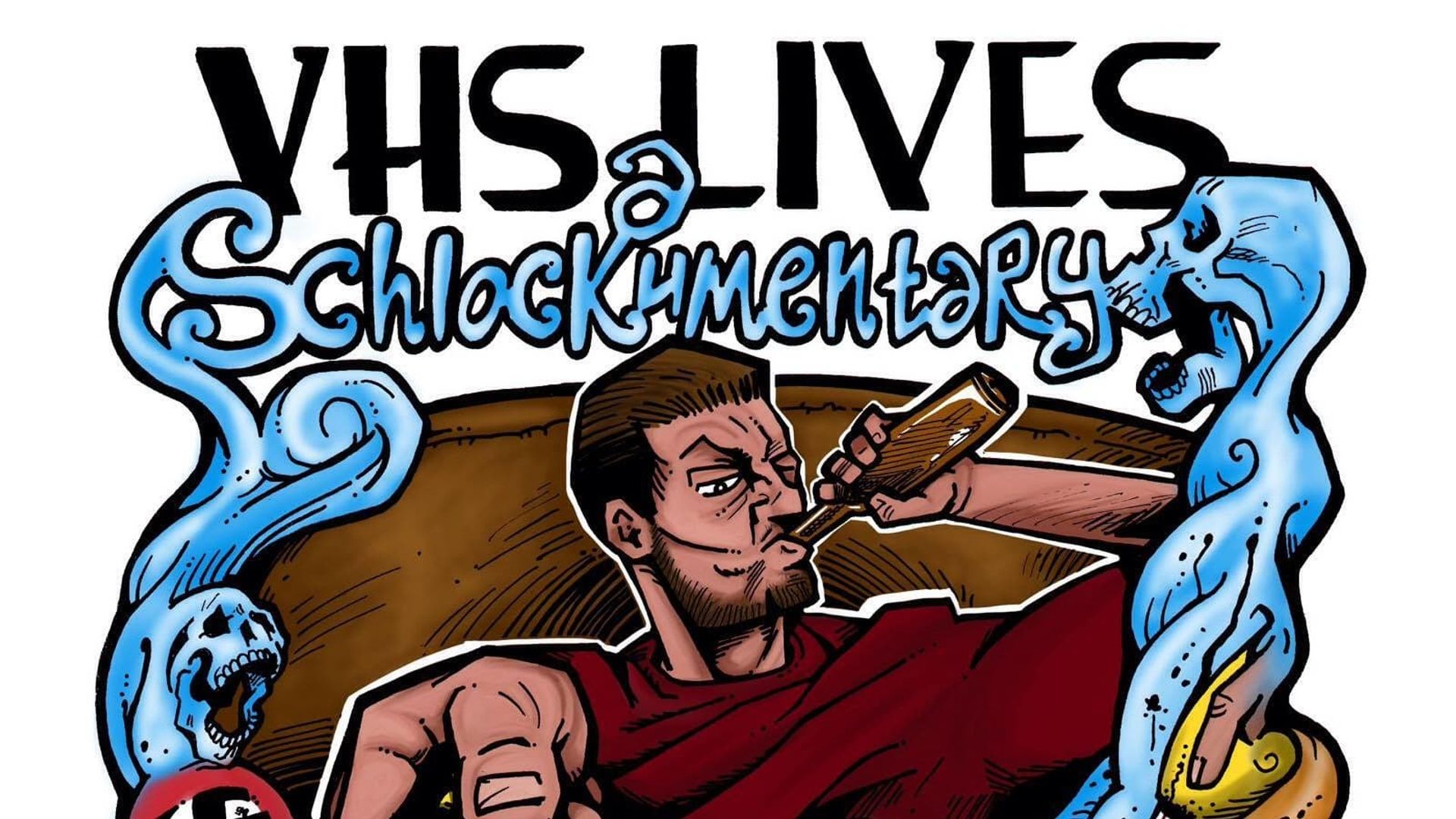 VHS Lives: A Schlockumentary background