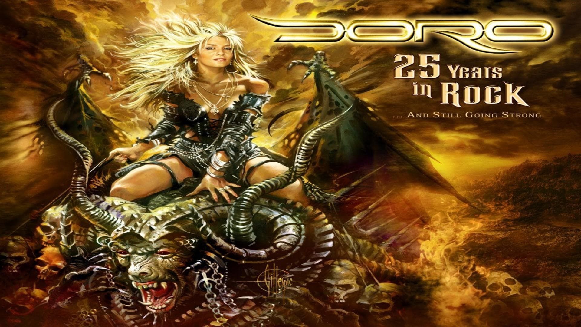 Doro: 25 Years in Rock background