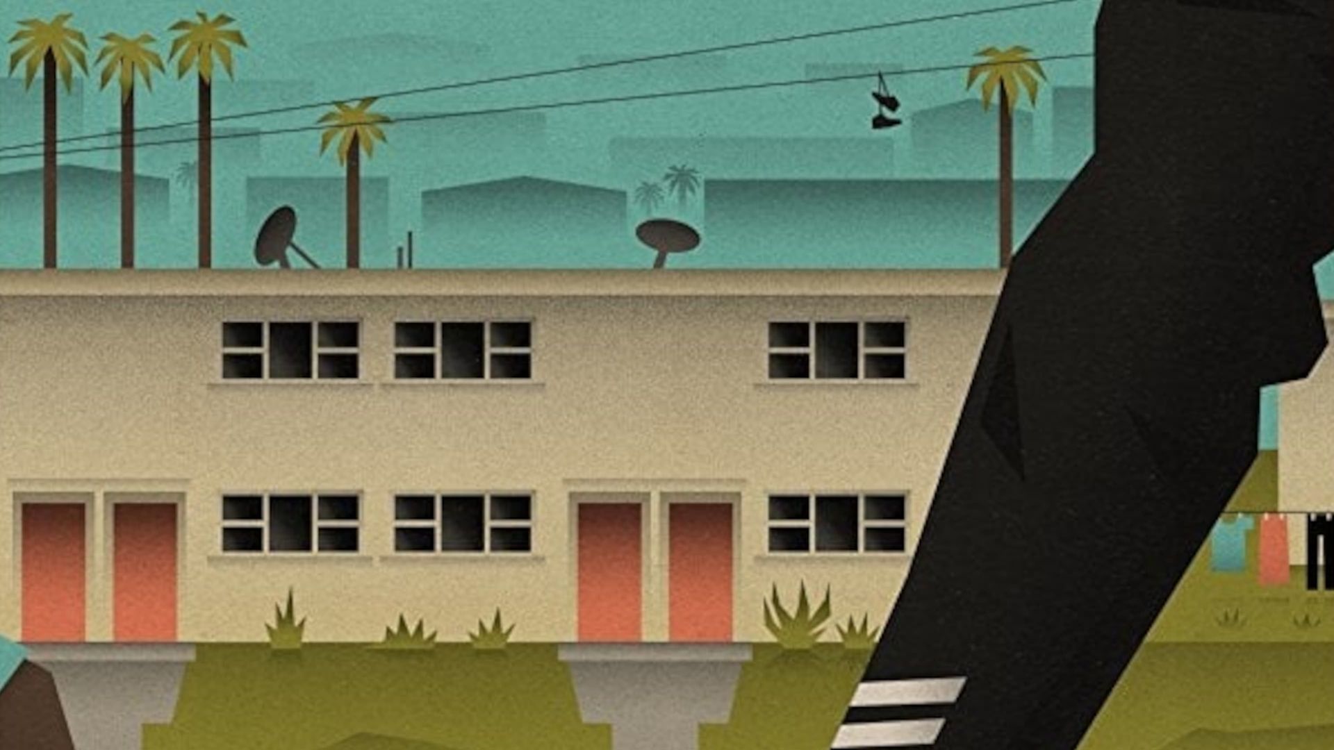 A Week in Watts background