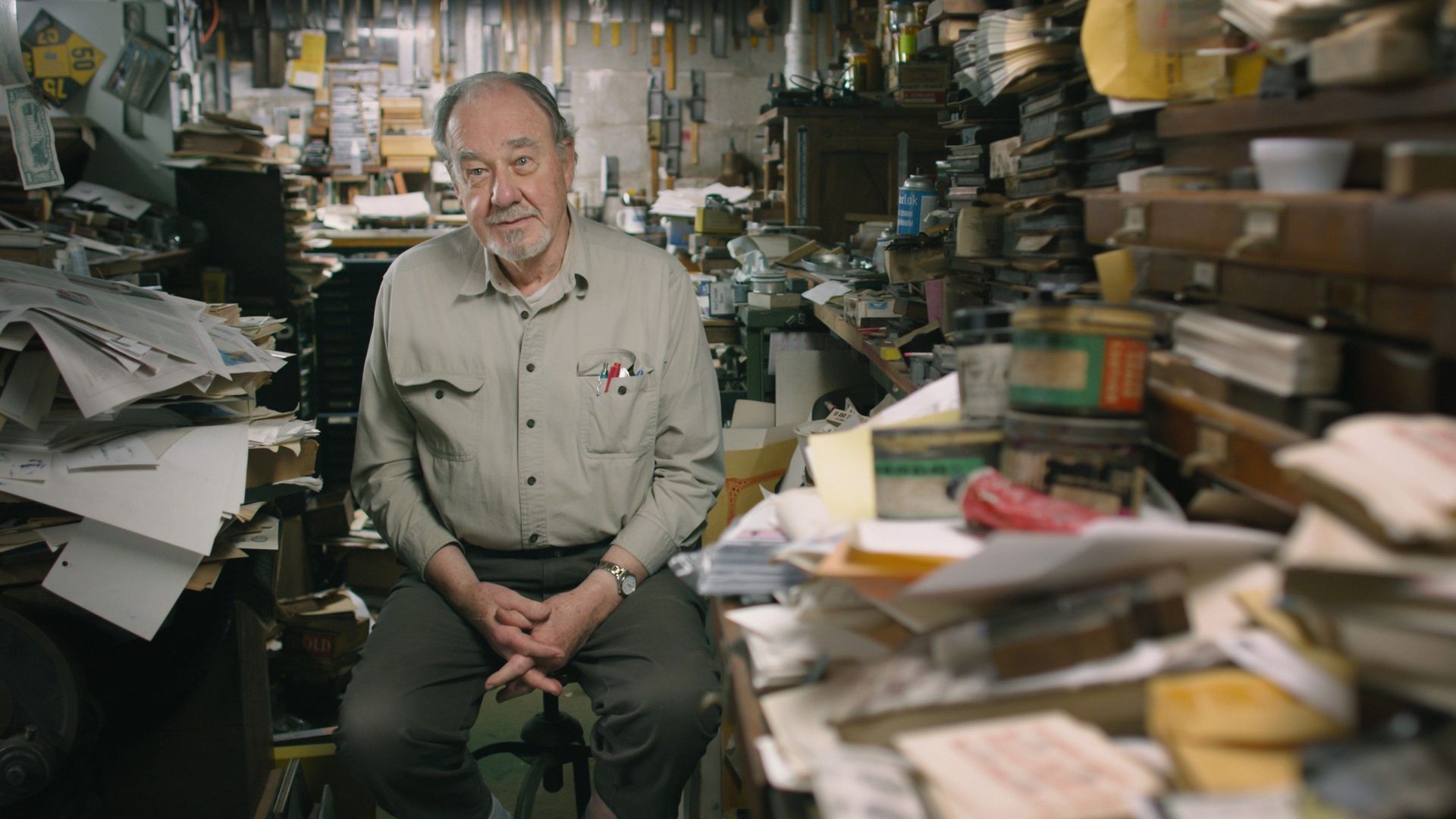 Pressing On: The Letterpress Film background