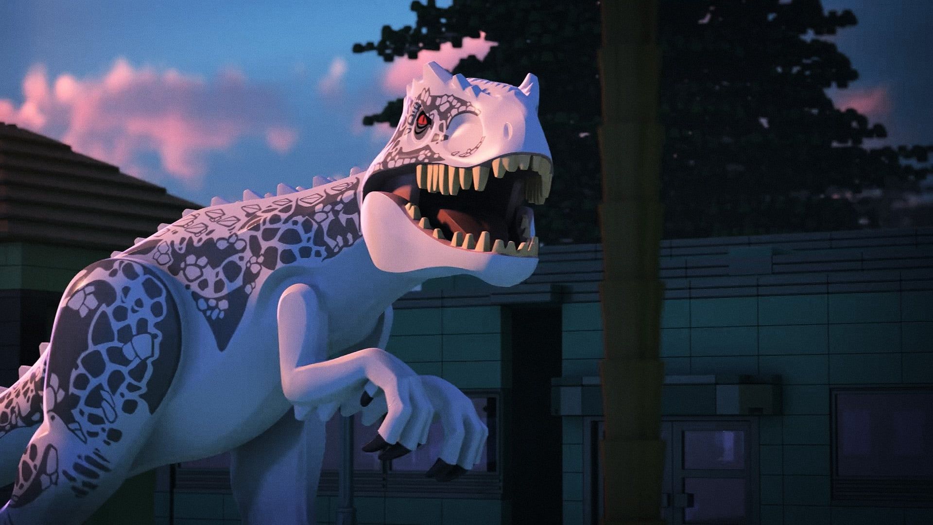 Lego Jurassic World: The Indominus Escape background