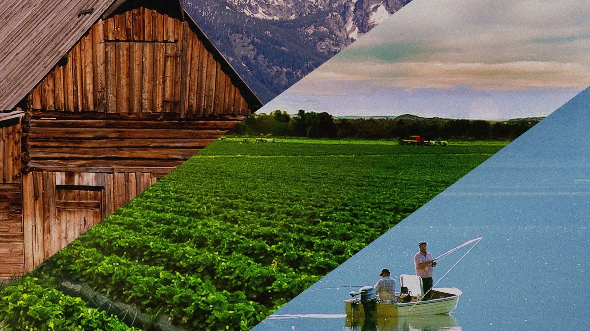 Rancher, Farmer, Fisherman background