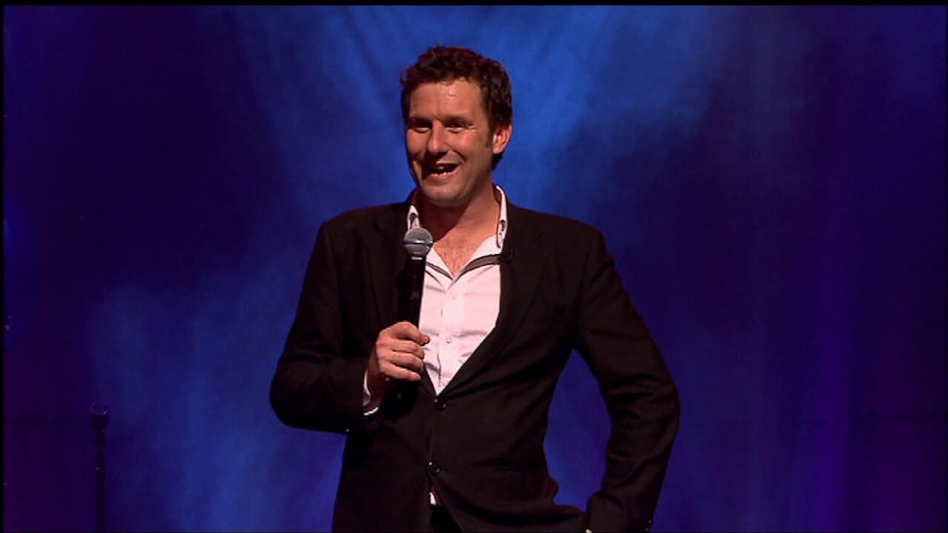 Adam Hills: Inflatable background