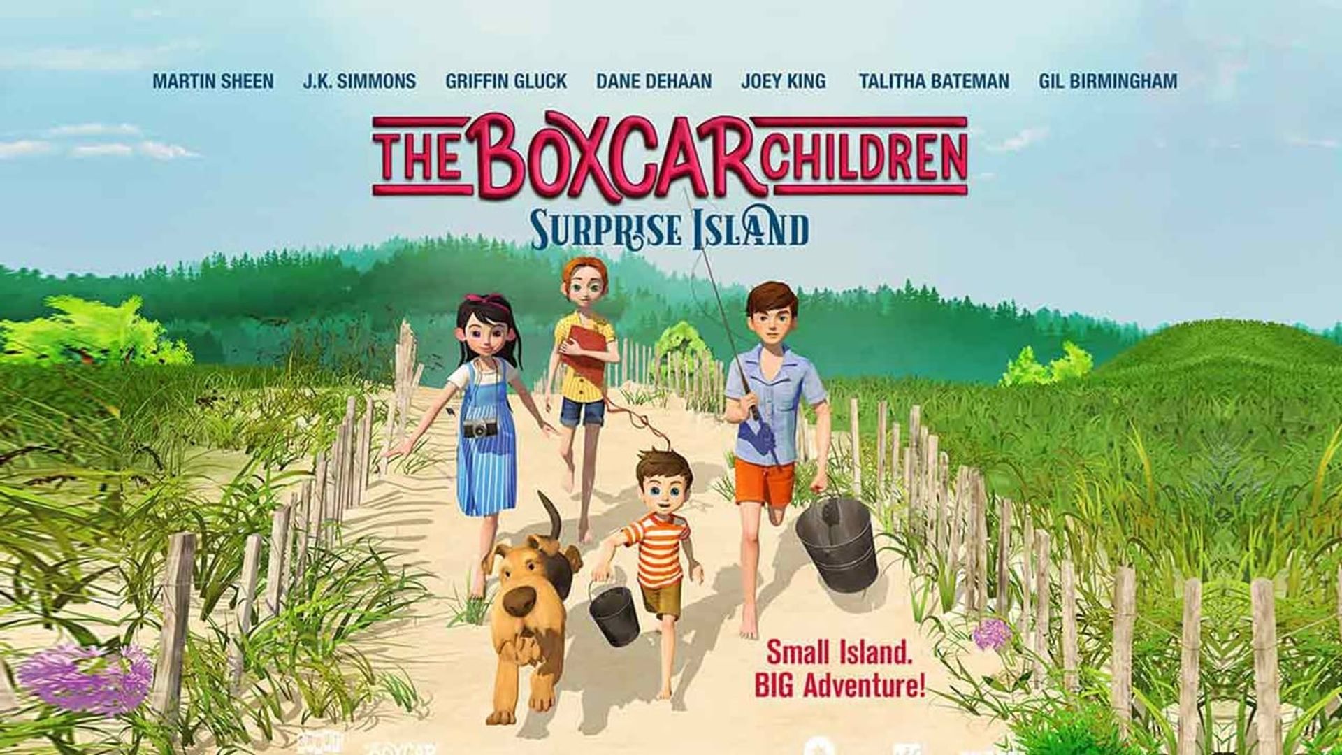 The Boxcar Children - Surprise Island background