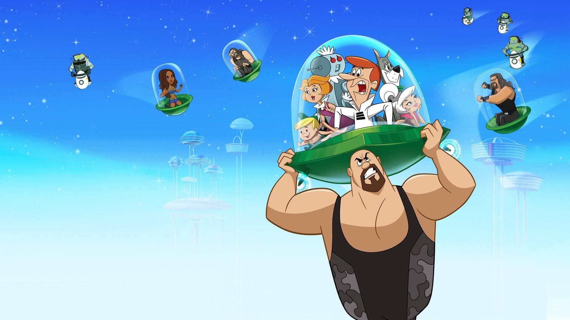 The Jetsons & WWE: Robo-WrestleMania! background