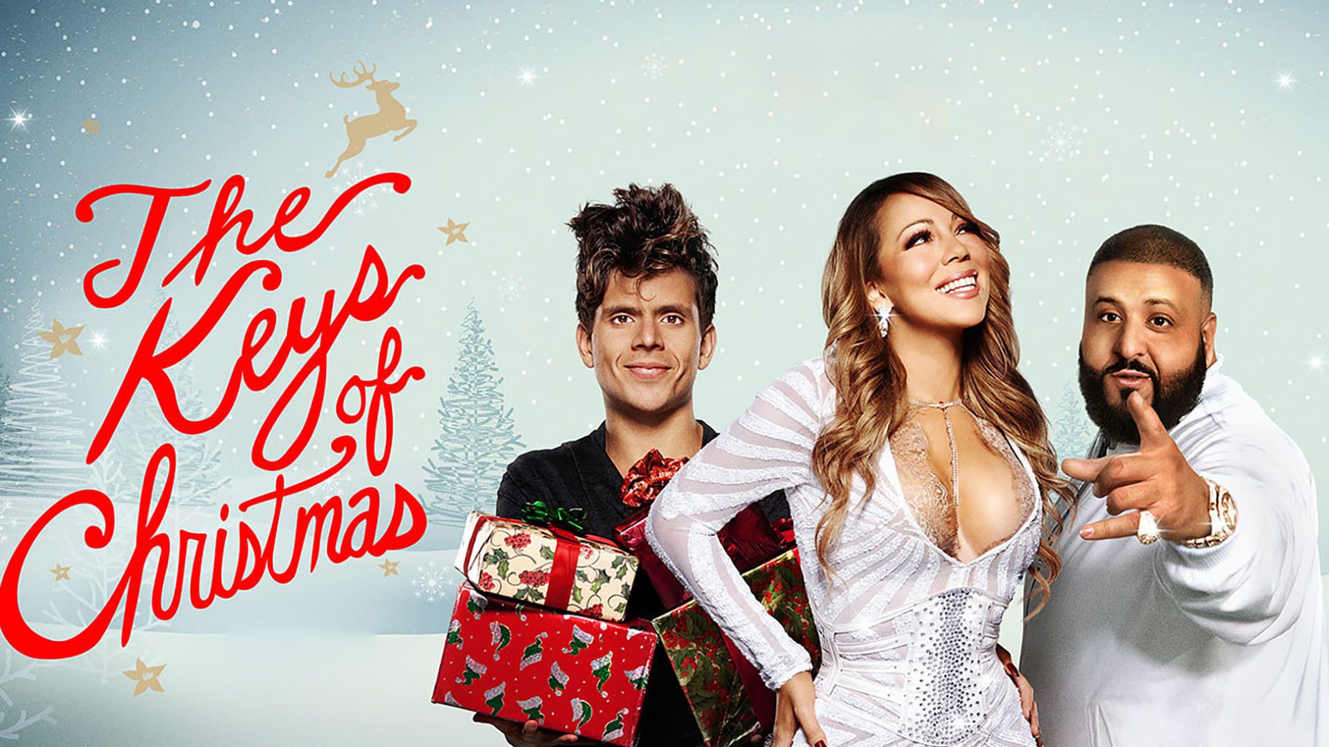 The Keys of Christmas background