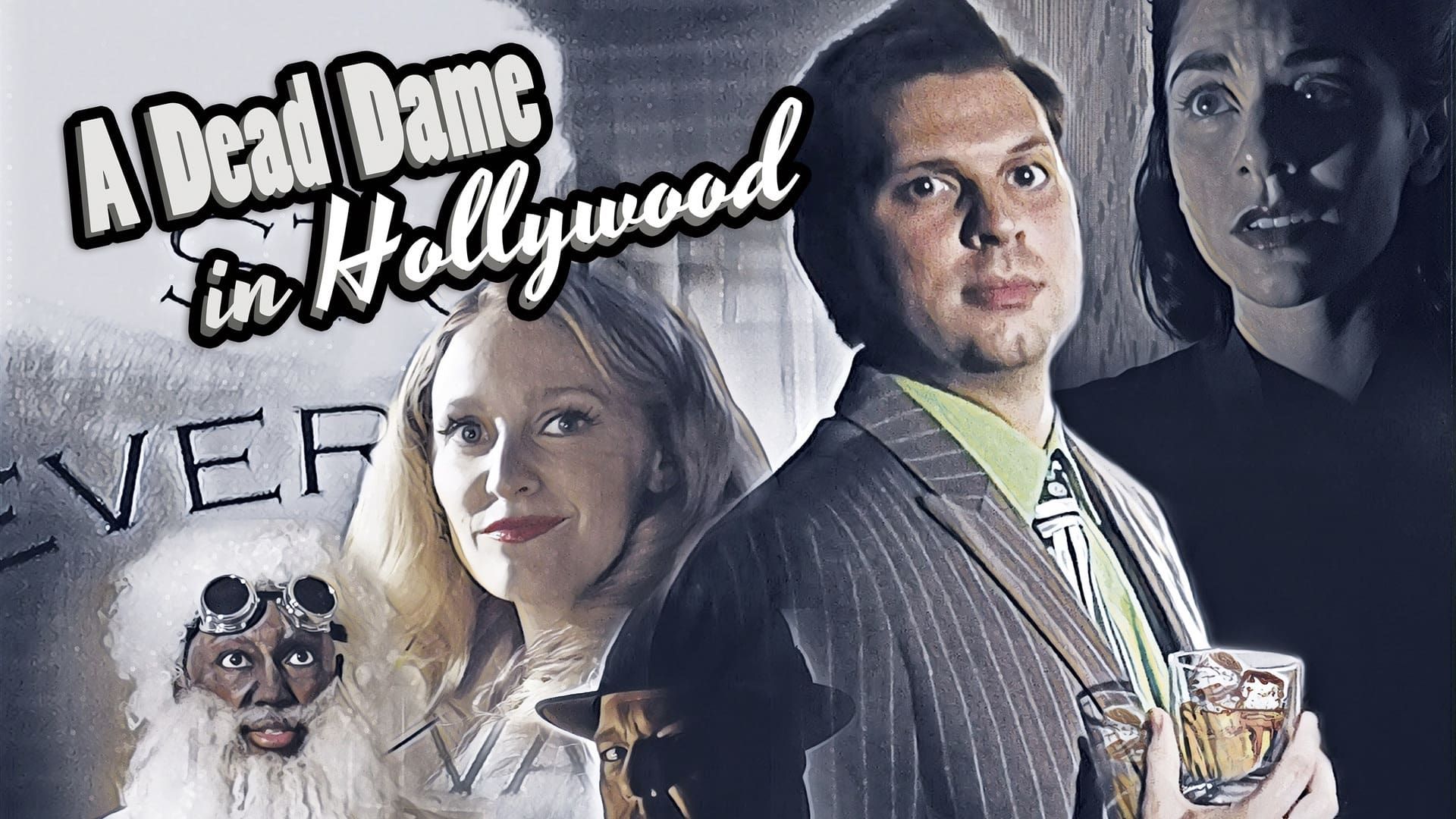 A Dead Dame in Hollywood background