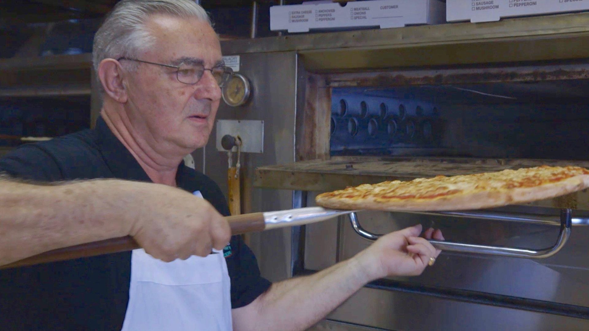 Pizza Shop: An Italian-American Dream background