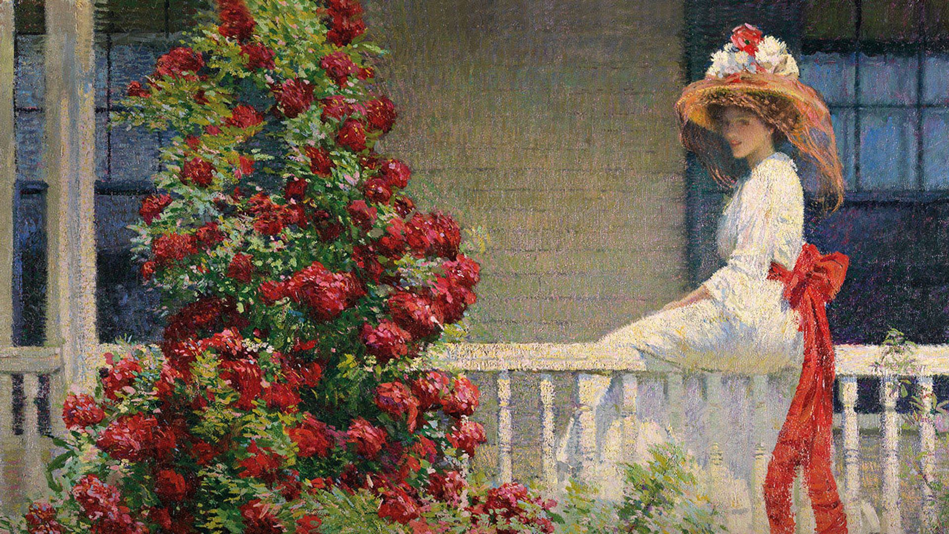 Exhibition on Screen: The Artist's Garden: American Impressionism background