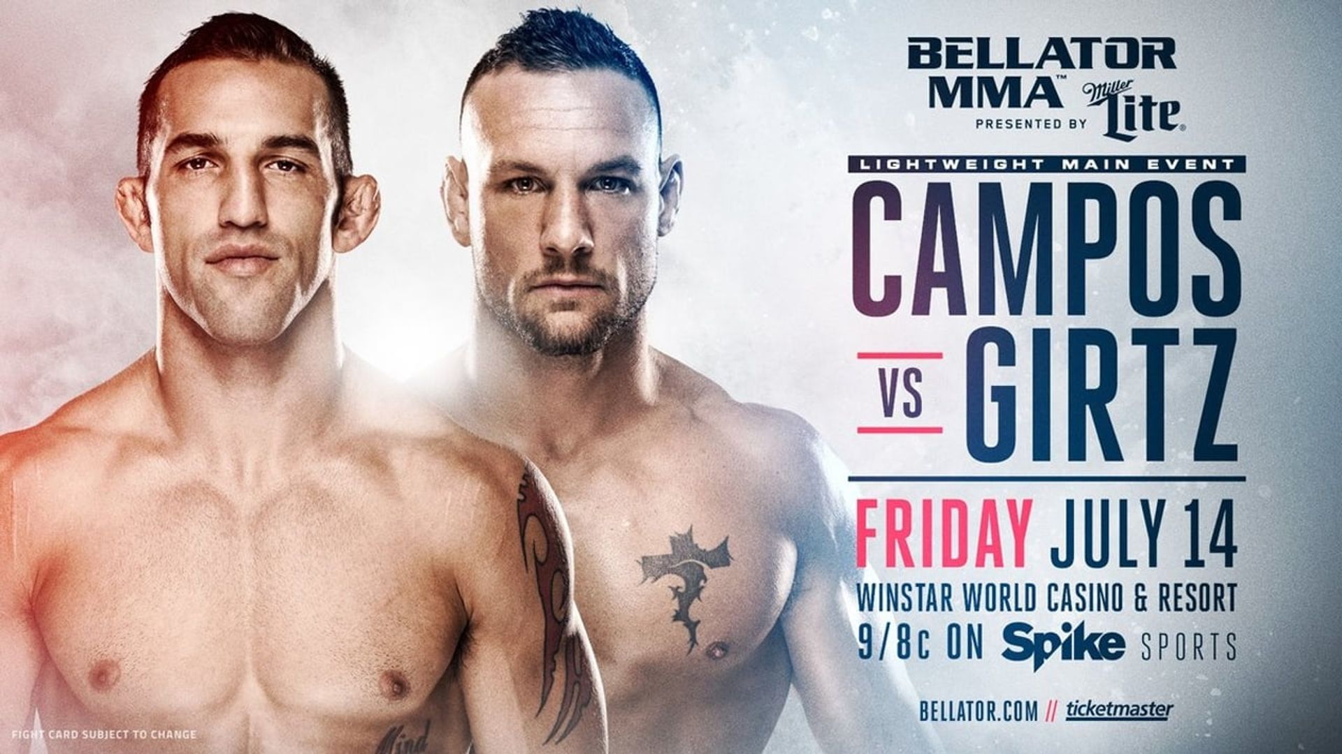 Bellator MMA Live background