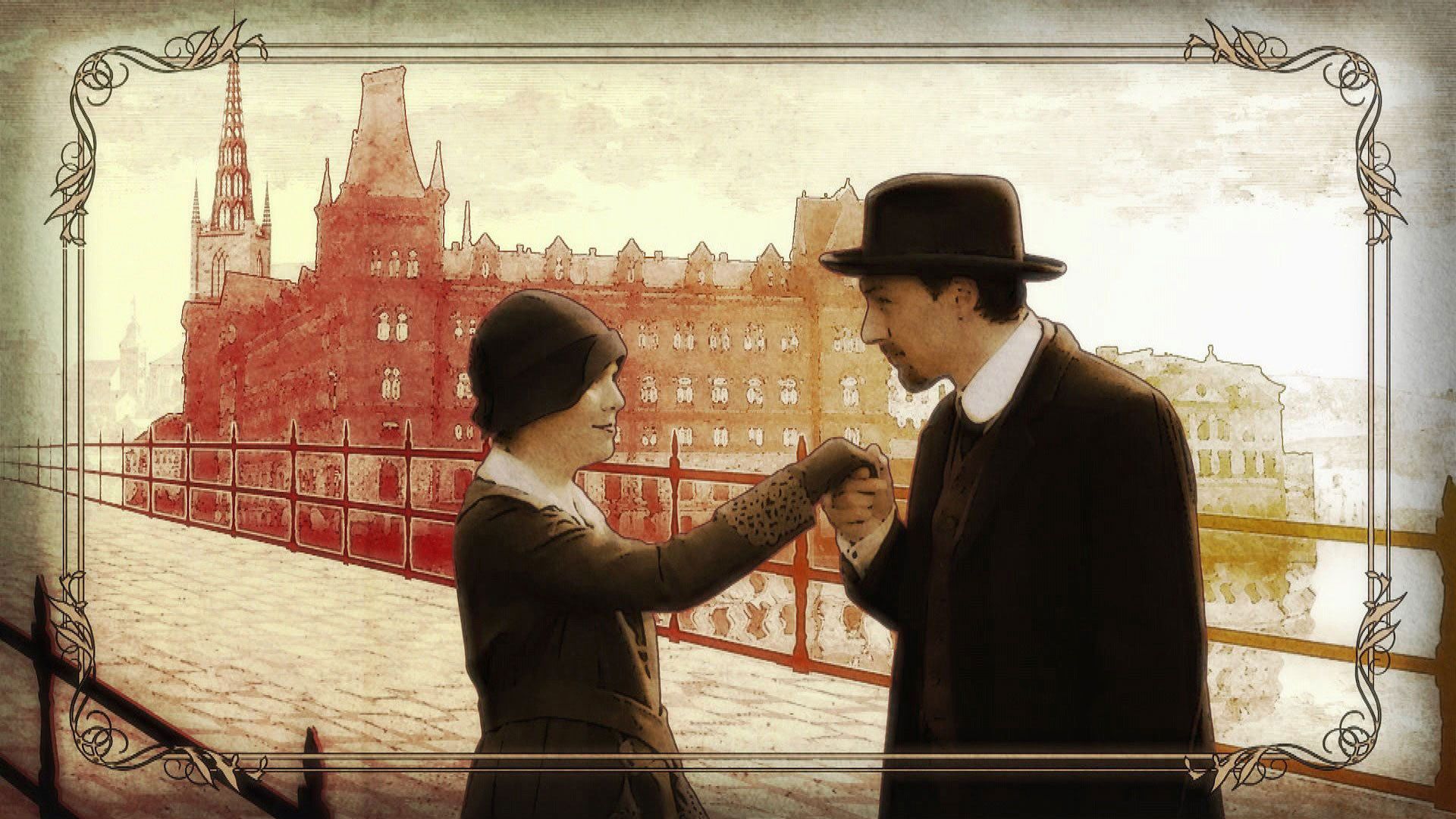 To Garbo and Lenin background