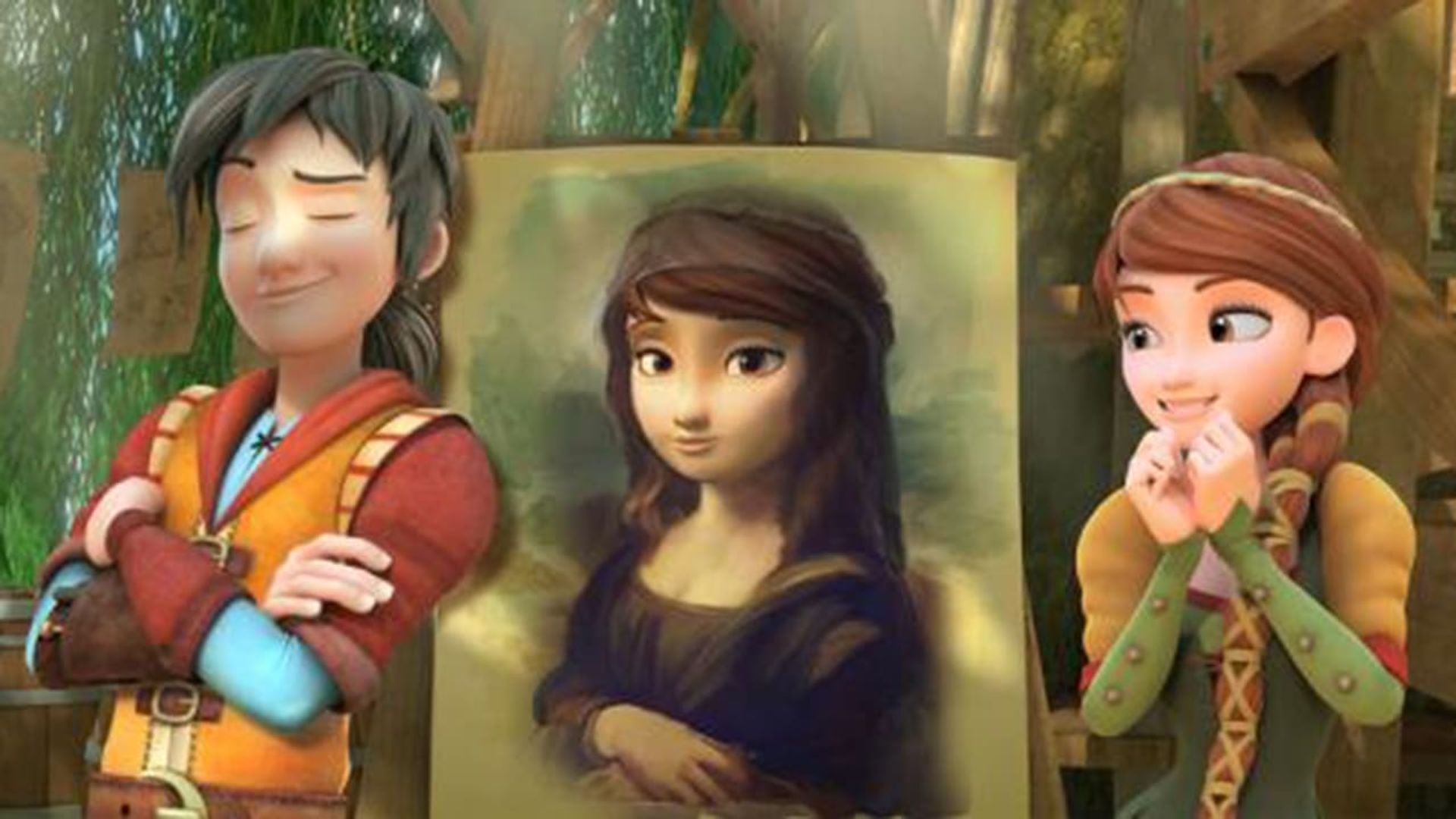 Leo Da Vinci: Mission Mona Lisa background