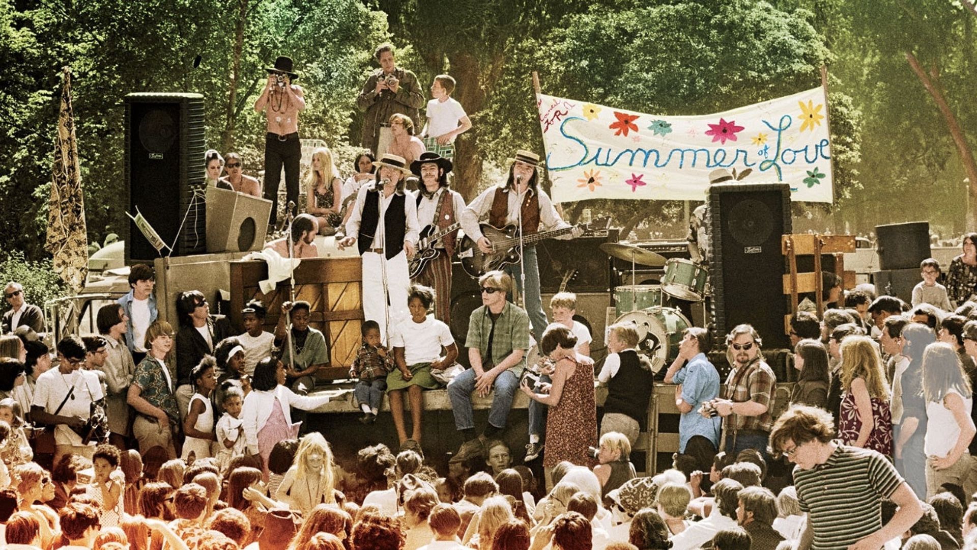 The Summer of Love background