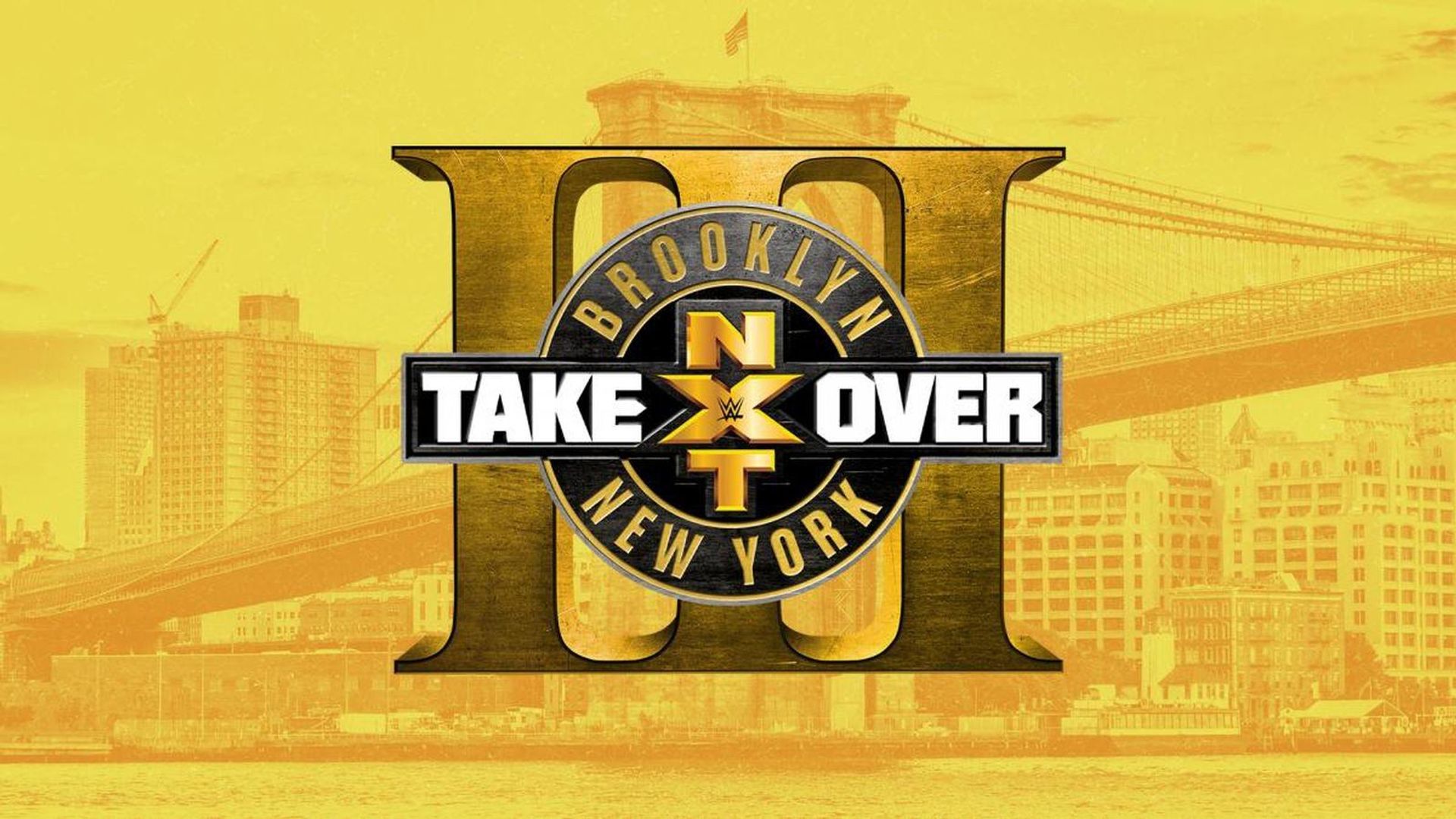NXT TakeOver: Brooklyn III background