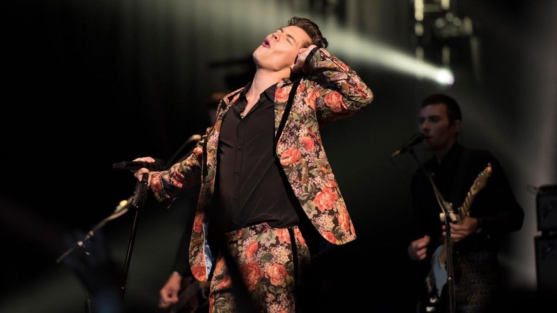 Harry Styles at the BBC background