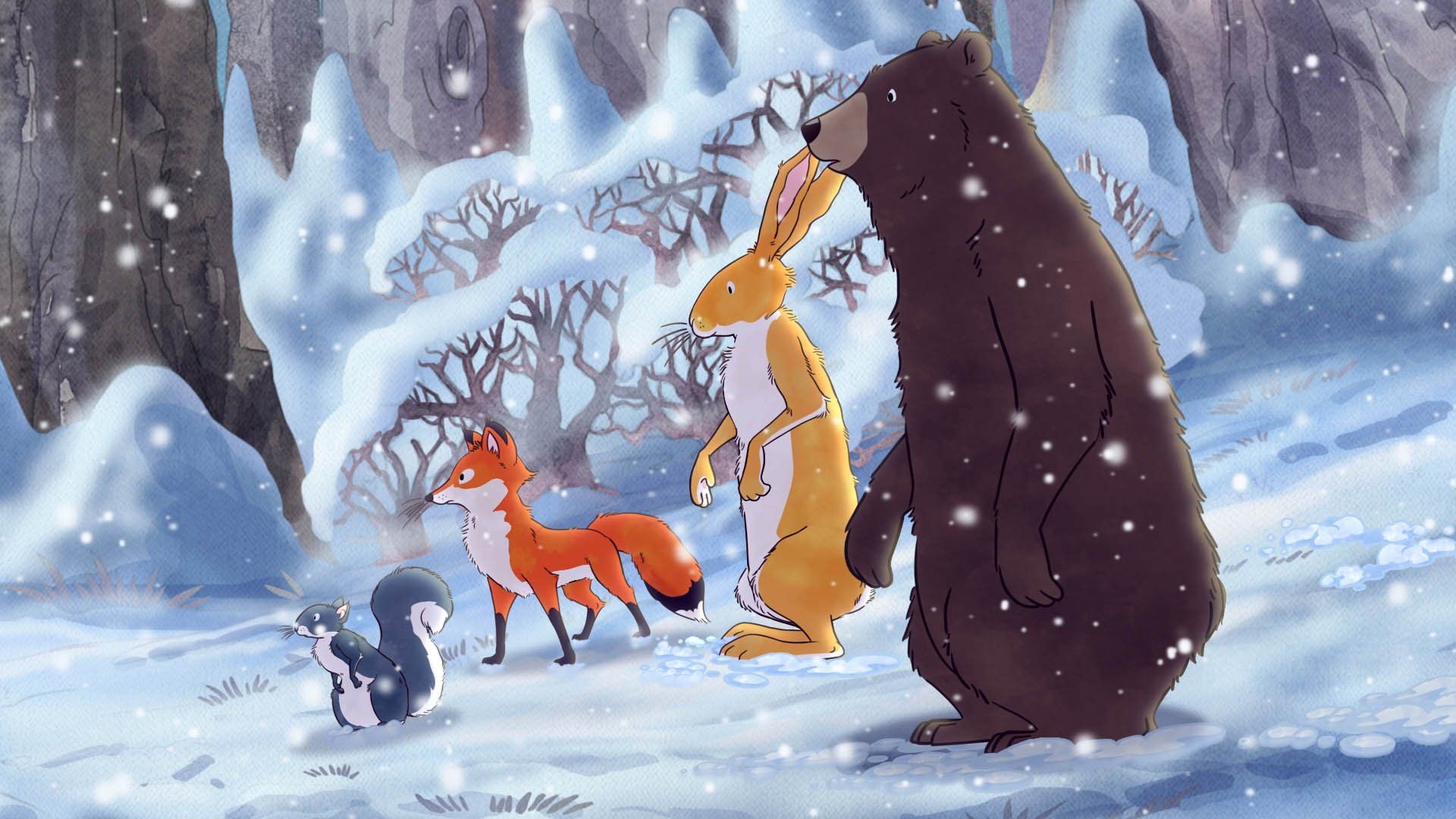 Guess How Much I Love You: The Adventures of Little Nutbrown Hare - Christmas to the Moon and Back background