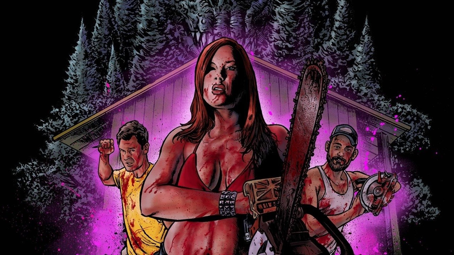 Don't Fuck in the Woods 2 background