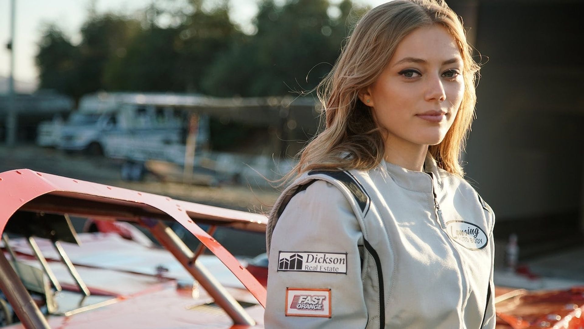 Lady Driver background