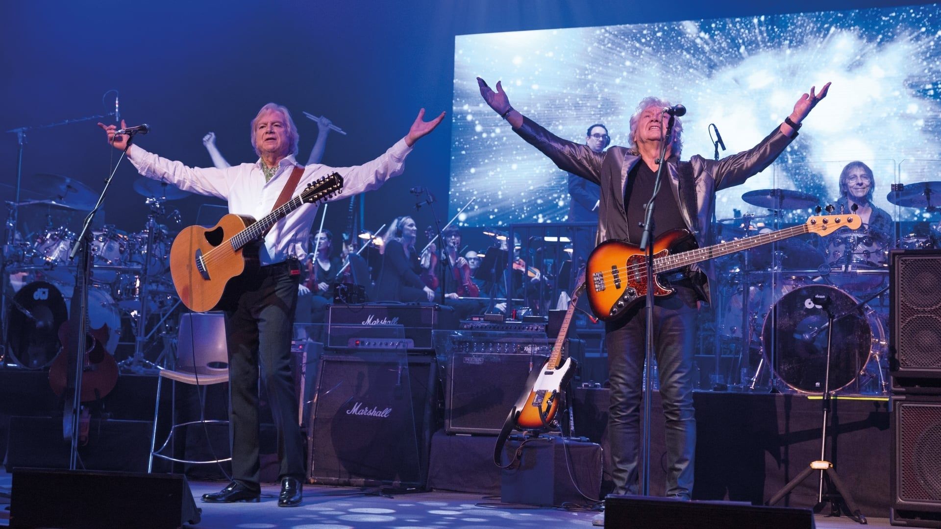 The Moody Blues: Days of Future Passed Live background