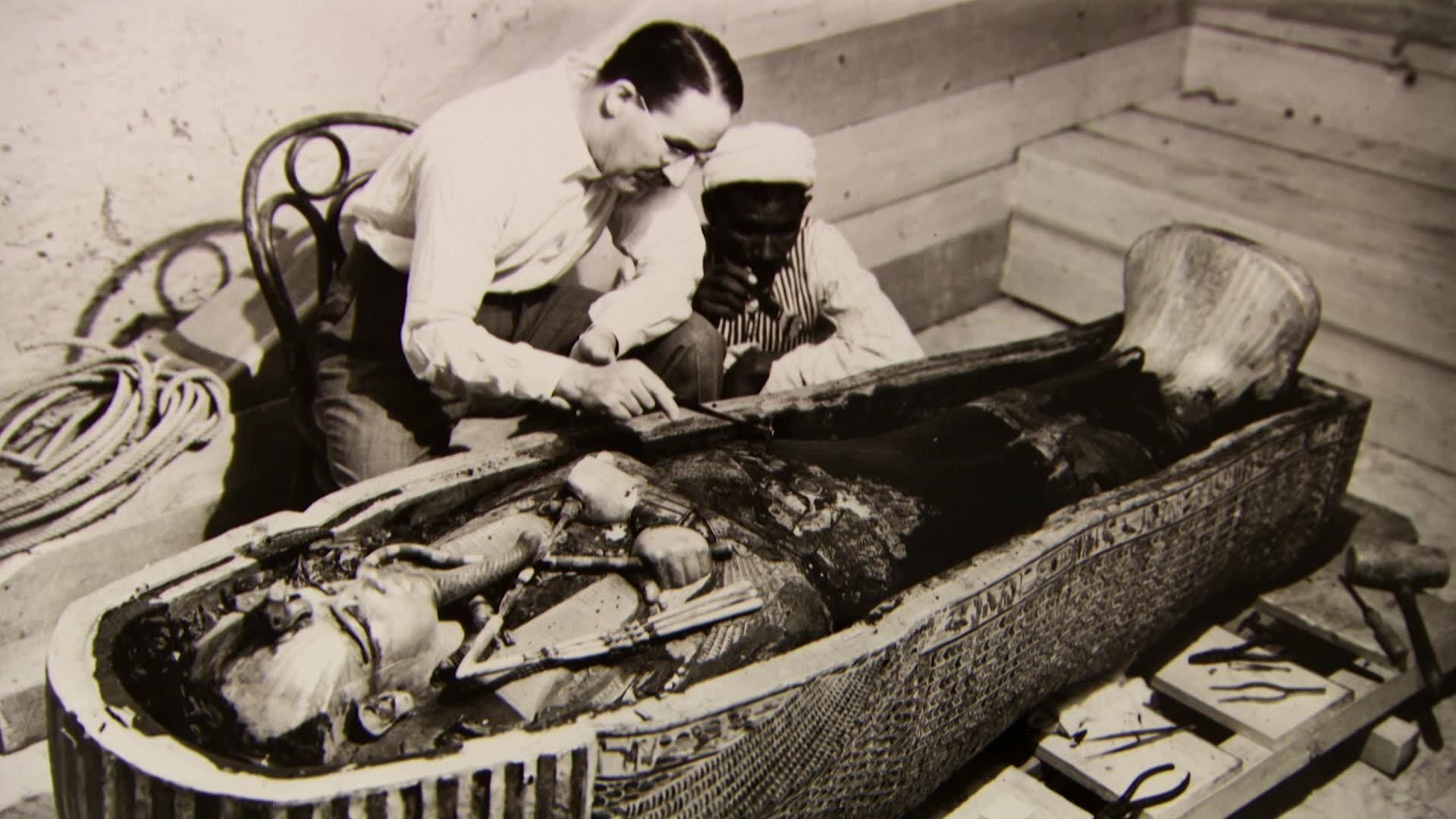 The Man who Shot Tutankhamun background