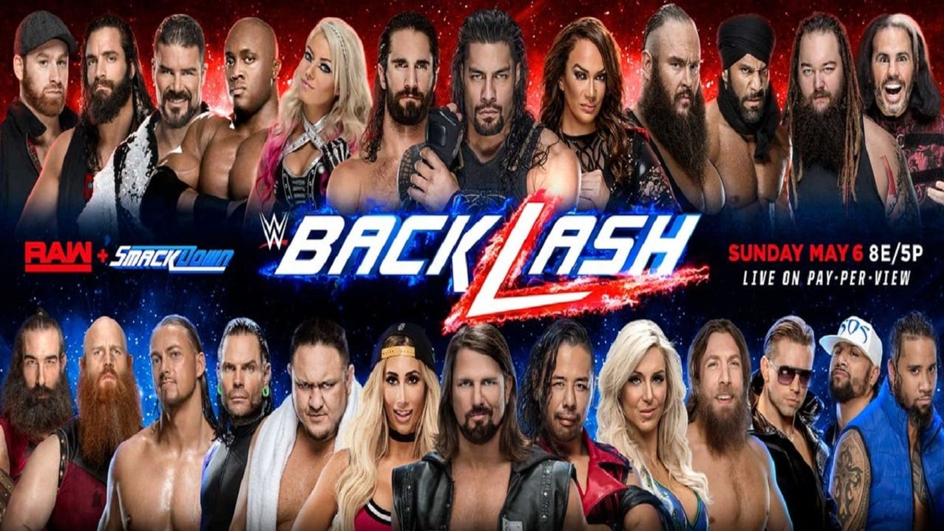 WWE Backlash background