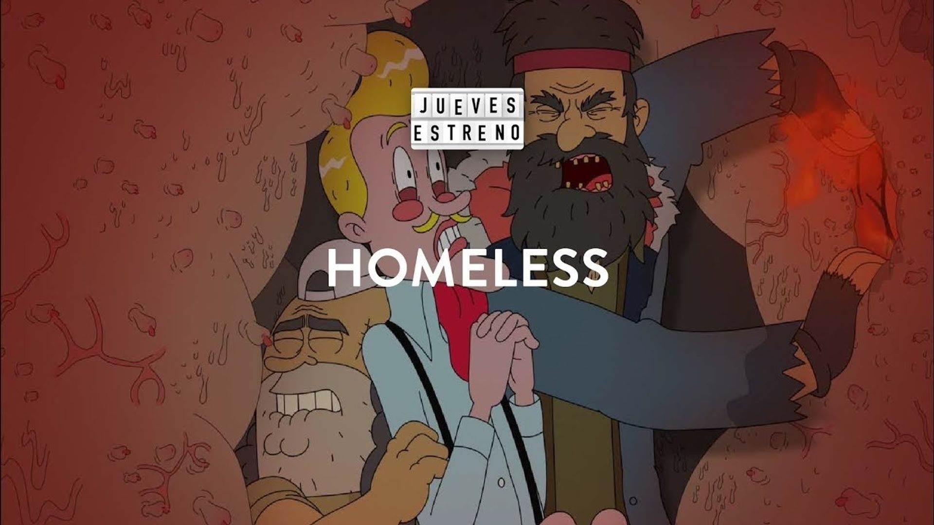Homeless background