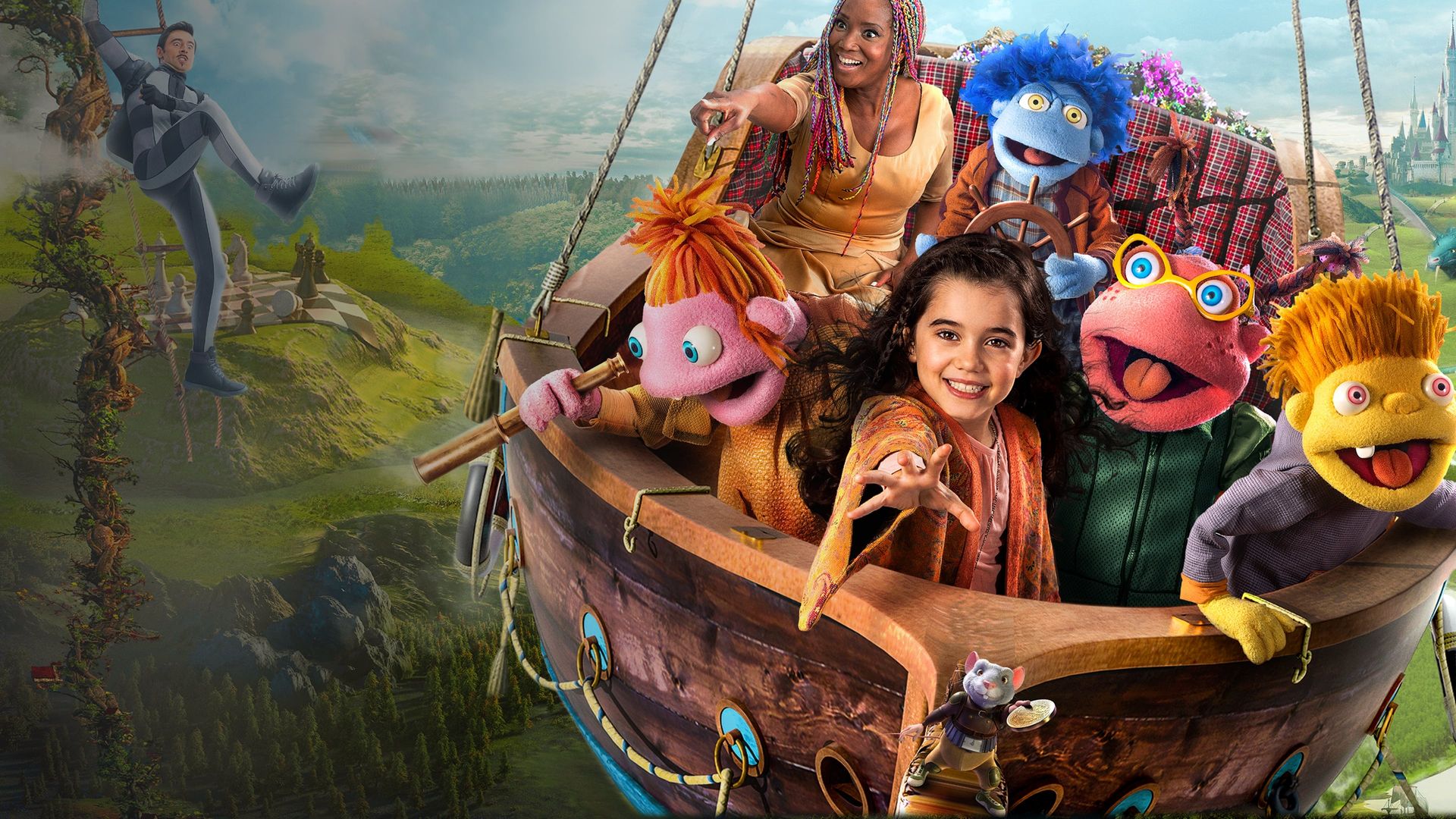 The Lunnis and the Great Fairy Tales Adventure background