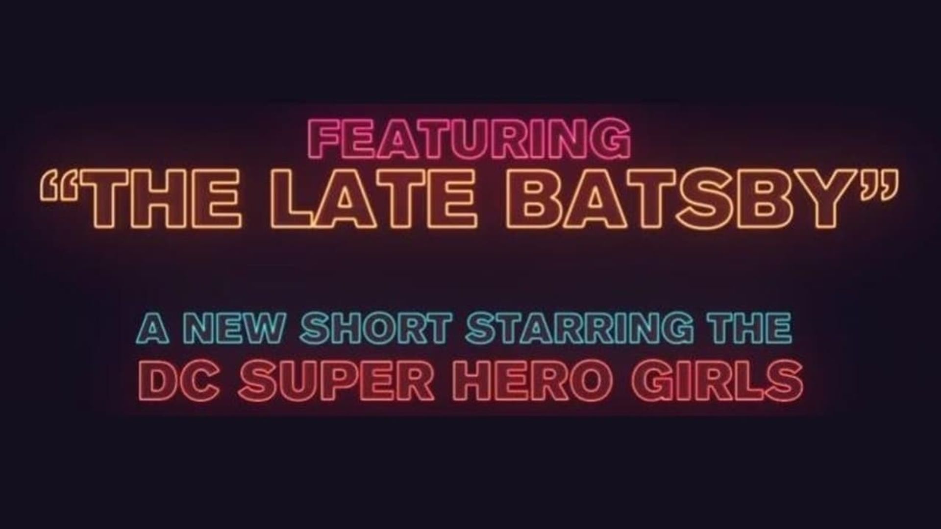 #TheLateBatsby background
