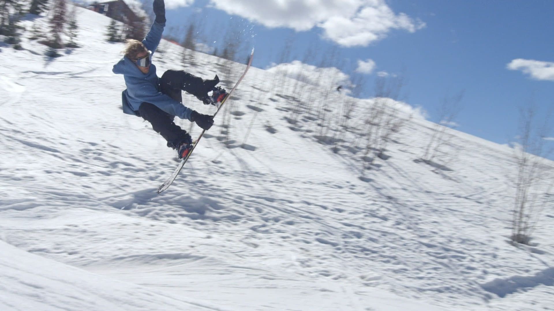 Warren Miller's Line of Descent background