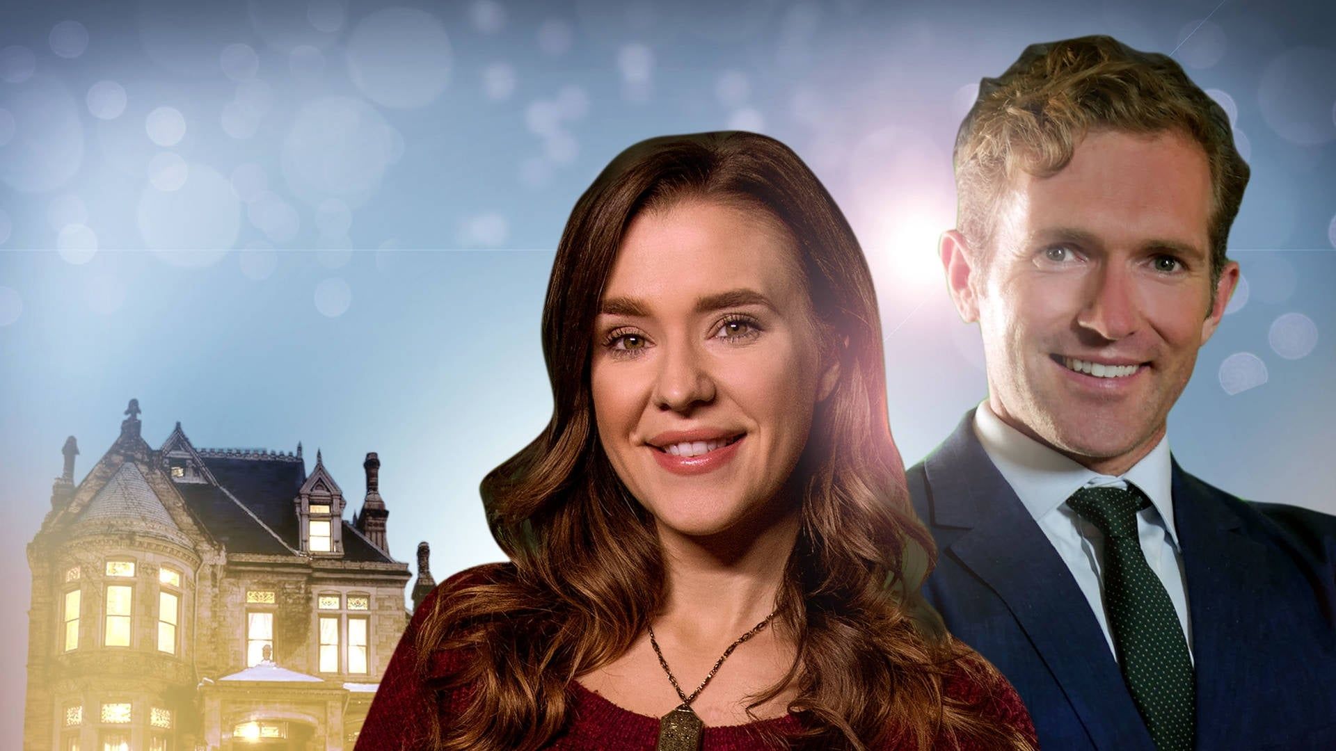 Christmas at the Chateau background