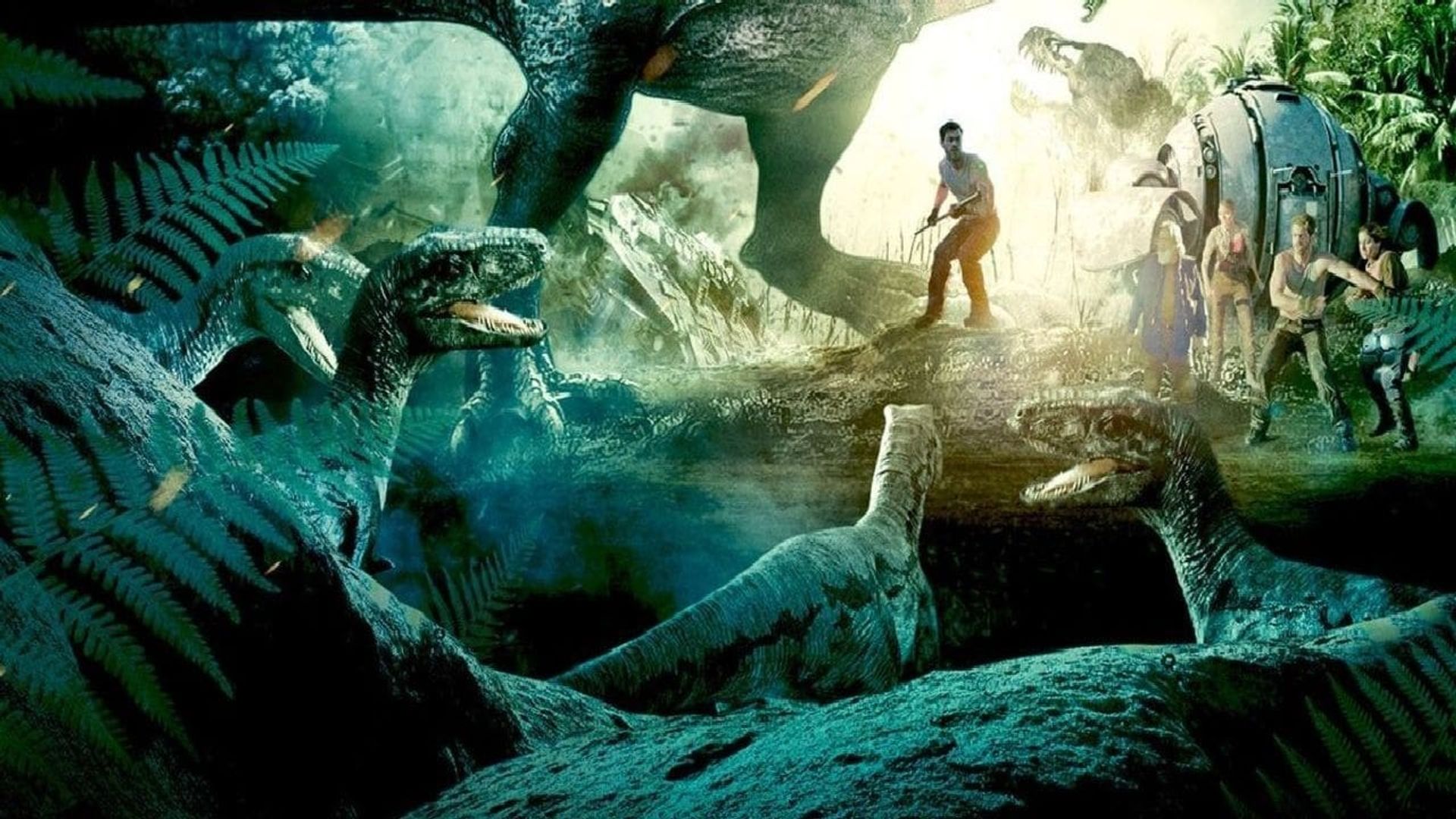 Jurassic Galaxy background