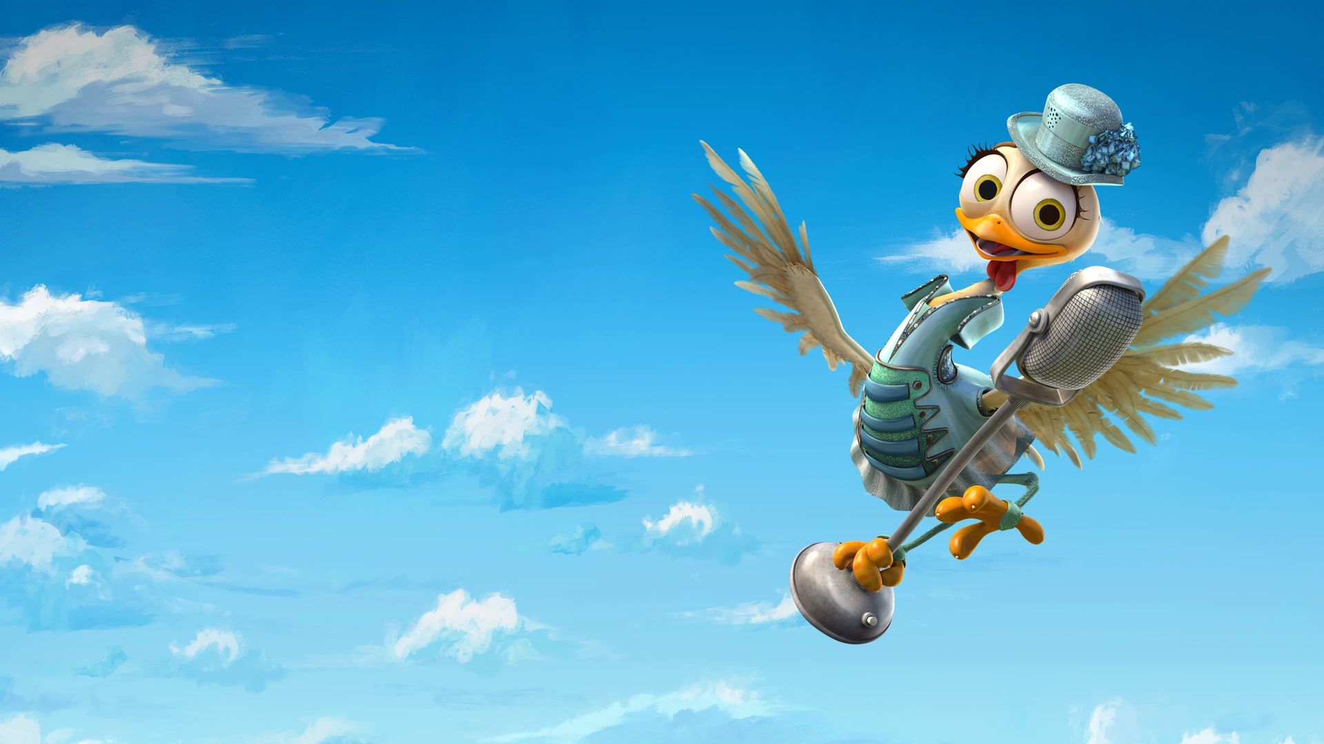 Turu, the Wacky Hen background