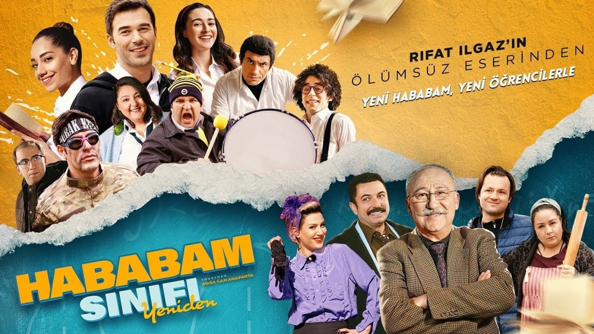 Hababam Sinifi Yeniden background