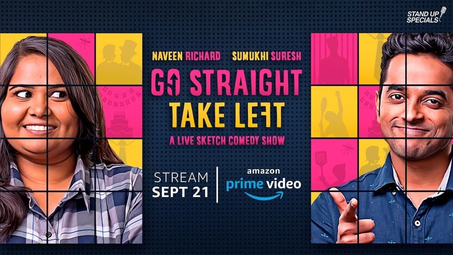 Go Straight Take Left background